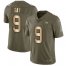 Nike Tampa Bay Buccaneers #9 Matt Gay Olive/Gold Mens Stitched NFL Limited 2017 Salute To Service Jersey