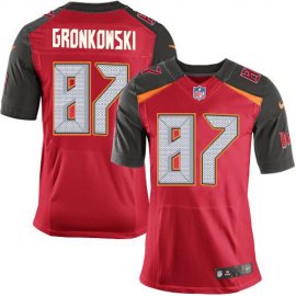 Nike Tampa Bay Buccaneers #87 Rob Gronkowski Red Team Color Mens Stitched NFL Vapor Untouchable Elite Jersey