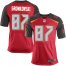Nike Tampa Bay Buccaneers #87 Rob Gronkowski Red Team Color Mens Stitched NFL Vapor Untouchable Elite Jersey