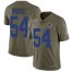 Nike Dallas Cowboys #54 Randy White Olive Mens Stitched NFL Limited 2017 Salute To Service Jersey