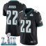 Nike Philadelphia Eagles #22 Sidney Jones Black Alternate Super Bowl LII Youth Stitched NFL Vapor Untouchable Limited Jersey