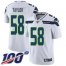 Nike Seattle Seahawks #58 Darrell Taylor White Mens Stitched NFL 100th Season Vapor Untouchable Limited Jersey