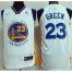 Mens Nike Golden State Warriors #23 Draymond Green White NBA Swingman Association Edition Jersey
