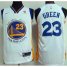 Mens Nike Golden State Warriors #23 Draymond Green White NBA Swingman Association Edition Jersey