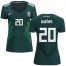 Womens Mexico #20 Duenas Home Soccer Country Jersey