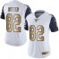 Nike Dallas Cowboys #82 Jason Witten White Womens Stitched NFL Limited Gold Rush Jersey
