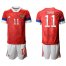 Russia #11 Zobnin Home Soccer Country Jersey