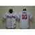 Atlanta Braves #10 Chipper Jones White Cool Base Stitched Youth MLB Jersey