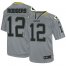 Nike Green Bay Packers #12 Aaron Rodgers Lights Out Grey Youth Stitched NFL Elite Jersey