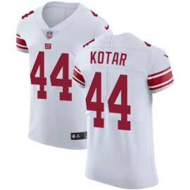 Nike New York Giants #44 Doug Kotar White Mens Stitched NFL Vapor Untouchable Elite Jersey