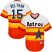 Houston Astros #15 Carlos Beltran White/Orange Cooperstown Stitched Youth MLB Jersey