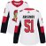 Adidas Ottawa Senators #51 Artem Anisimov White Road Authentic Womens Stitched NHL Jersey