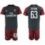 AC Milan #63 Cutrone Third Soccer Club Jersey