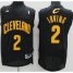 Cleveland Cavaliers 2 Kyrie Irving Black Stitched Revolution 30 Swingman NBA Jersey