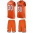 Nike Denver Broncos #30 Terrell Davis Orange Team Color Mens Stitched NFL Limited Tank Top Suit Jersey