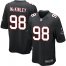 Nike Atlanta Falcons #98 Takkarist McKinley Black Alternate Youth Stitched NFL Elite Jersey