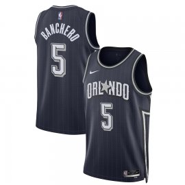 Paolo Banchero Orlando Magic Nike Unisex 2023/24 Swingman Jersey – Navy – City Edition