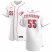 Cincinnati Reds #55 Robert Stephenson Mens Nike White Home 2020 Authentic Player MLB Jersey