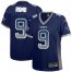 Nike Dallas Cowboys #9 Tony Romo Navy Blue Team Color Womens Stitched NFL Elite Drift Fashion Jersey