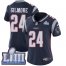 Nike New England Patriots #24 Stephon Gilmore Navy Blue Team Color Super Bowl LIII Bound Womens Stitched NFL Vapor Untouchable Limited Jersey