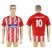 Atletico Madrid #10 Carrasco Home Soccer Club Jersey