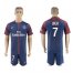 Paris Saint-Germain #7 Lucas Home Soccer Club Jersey
