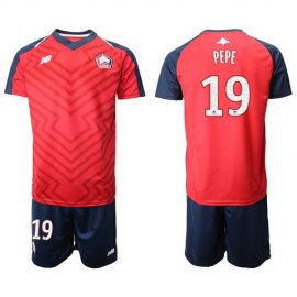 Lille #19 Pepe Home Soccer Club Jersey