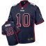 Nike Houston Texans #10 DeAndre Hopkins Navy Blue Team Color Mens Stitched NFL Elite Drift Fashion Jersey