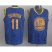 Golden State Warriors 11 Klay Thompson Blue Leopard Grain NBA Jersey Cheap