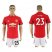 Manchester United #23 Shaw Red Home Soccer Club Jersey