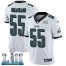 Nike Philadelphia Eagles #55 Brandon Graham White Super Bowl LII Youth Stitched NFL Vapor Untouchable Limited Jersey
