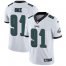 Nike Philadelphia Eagles #91 Fletcher Cox White Mens Stitched NFL Vapor Untouchable Limited Jersey