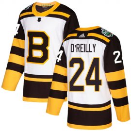 Adidas Boston Bruins #24 Terry OReilly White Authentic 2019 Winter Classic Stitched NHL Jersey