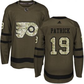 Adidas Philadelphia Flyers #19 Nolan Patrick Green Salute to Service Stitched NHL Jersey
