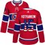 Adidas Montreal Canadiens #15 Jesperi Kotkaniemi Red Home Authentic USA Flag Womens Stitched NHL Jersey