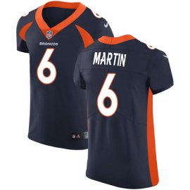 Nike Denver Broncos #6 Sam Martin Navy Blue Alternate Mens Stitched NFL New Elite Jersey