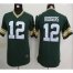 Nike Green Bay Packers #12 Aaron Rodgers Green Team Color Youth Stitched NFL Elite Jersey