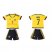 Colombia #7 Bacca Home Kid Soccer Country Jersey