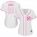 New York Yankees #99 Aaron Judge White/Pink Fashion Womens Stitched MLB Jersey