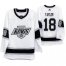 Los Angeles Kings #18 Dave Taylor Mens Adidas 2019-20 Heritage White Throwback 90s NHL Jersey