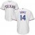 Texas Rangers #14 Carlos Gomez White Cool Base Stitched Youth MLB Jersey