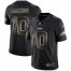 Nike Philadelphia Eagles #10 DeSean Jackson Black/Gold Mens Stitched NFL Vapor Untouchable Limited Jersey