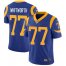 Nike Los Angeles Rams #77 Andrew Whitworth Royal Blue Alternate Mens Stitched NFL Vapor Untouchable Limited Jersey