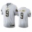 Detroit Lions #9 Matthew Stafford Mens Nike White Golden Edition Vapor Limited NFL 100 Jersey