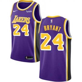 Womens Nike Los Angeles Lakers #24 Kobe Bryant Purple NBA Swingman Statement Edition Jersey