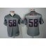 Nike Denver Broncos #58 Von Miller Grey Shadow Youth Stitched NFL Elite Jersey