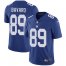 Nike New York Giants #89 Mark Bavaro Royal Blue Team Color Mens Stitched NFL Vapor Untouchable Limited Jersey