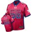 Nike New York Giants #56 Lawrence Taylor Red Alternate Mens Stitched NFL Elite Drift Fashion Jersey
