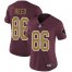 Nike Washington Football Team #86 Jordan Reed Burgundy Red Alternate Womens Stitched NFL Vapor Untouchable Limited Jersey