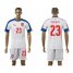 Czech #23 Koubek Away Soccer Country Jersey